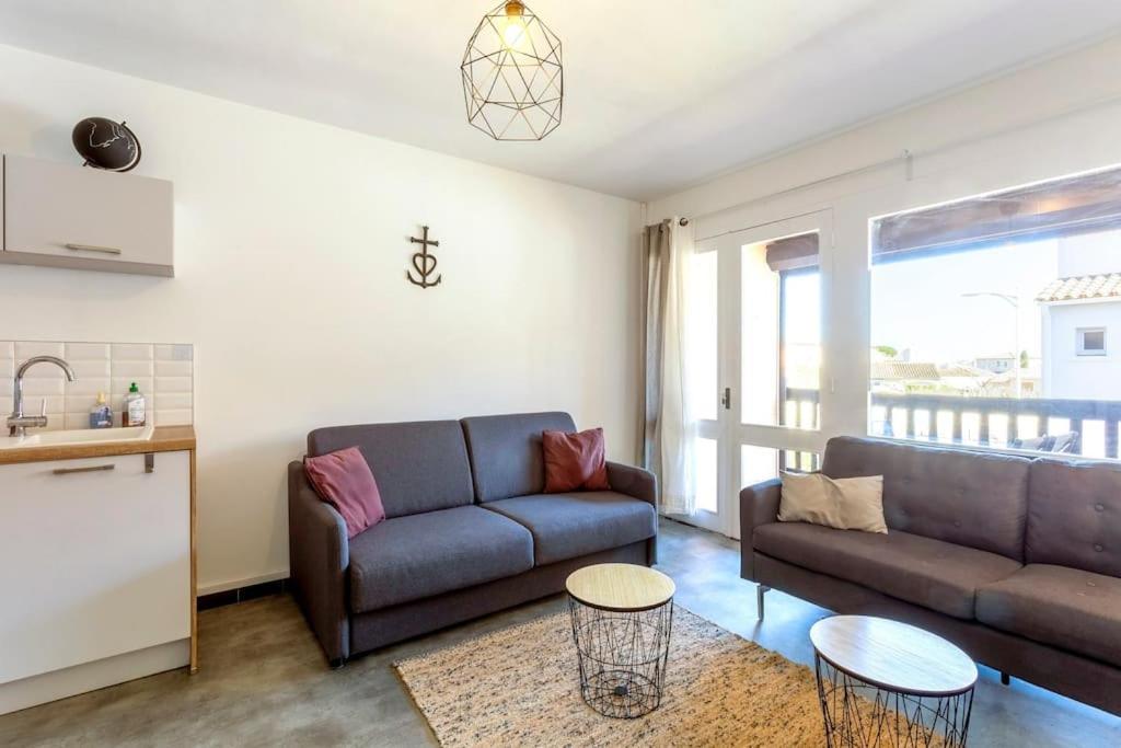 Chez Audrey - Agreable Appartement Duplex Climatise Et Convivial Le Grau-du-Roi Ngoại thất bức ảnh